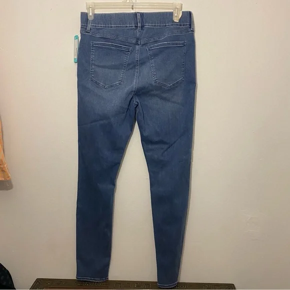 NWT Cosmic Blue Love Indigo Jeggings: Size 14 - Picture 4 of 9